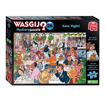 Wasgij Mystery 26 Jigsaw Puzzle - Date Night!, 1000pcs.