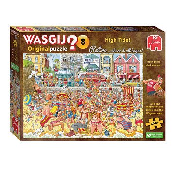 Wasgij Retro Original 8 Jigsaw Puzzle - Flood!, 1000 pcs.