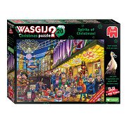 Wasgij Weihnachten 20 Puzzle – Die Geister von Weihnachten, 2x1000 Teile.