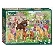 Falcon Jigsaw Puzzle - Riding School, 1000pcs.