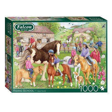 Falcon Jigsaw Puzzle - Riding School, 1000pcs.