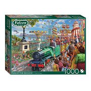 Falcon Jigsaw Puzzle - Fun at the Seaside, 1000pcs.