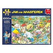 Jan van Haasteren Puzzle – Camping im Wald, 1000 Teile.