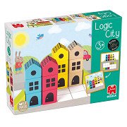 Jumbo Goula - Logisches Stadt-Lernspiel für Vorschulkinder