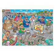 Wasgij Original 47 Legpuzzel - De boot in! - 1000st.