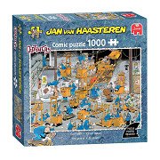 Jan van Haasteren Jigsaw Puzzle - Classic Cars - Let's Go! - 1000 Pieces