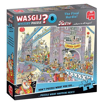 Wasgij Retro Mystery 8 Puzzle – Die letzte Horde!, 1000 Teile.
