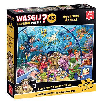 Wasgij Original 43 Jigsaw Puzzle - Not in Hook, 1000pcs.