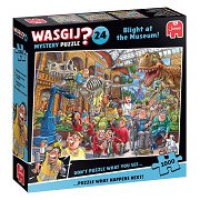 Wasgij Mystery 24 Jigsaw Puzzle - Museum Panic!, 1000 pcs.