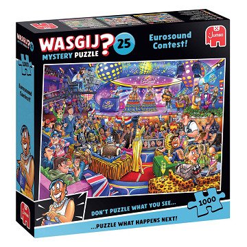 Wasgij Mystery 25 – Eurosound-Wettbewerb!, 1000 Teile.