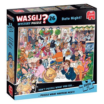 Wasgij Mystery 26 Puzzle – Date Night!, 1000 Teile.