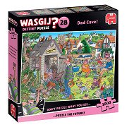 Wasgij Destiny 28 Jigsaw Puzzle - Dad's Mancave, 1000pcs.