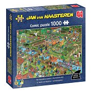 Jan van Haasteren Puzzle – Gemeinschaftsgärten, 1000 Teile.