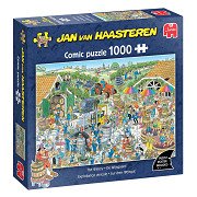 Jan van Haasteren Puzzle - Das Weingut, 1000 Teile.