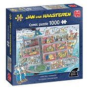 Jan van Haasteren Puzzle - Kreuzfahrtschiff, 1000 Teile.
