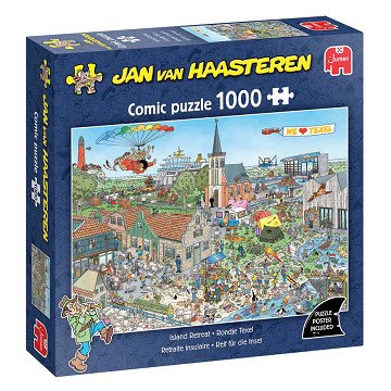 Jan van Haasteren Jigsaw Puzzle - Tour of Texel, 1000 pieces.