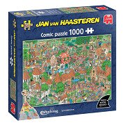 Jan van Haasteren Jigsaw Puzzle - Efteling Fairytale Forest, 1000 pieces.