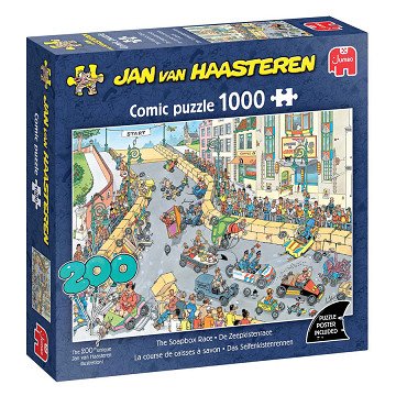 Jan van Haasteren Puzzle - Das Seifenkistenrennen, 1000 Teile.