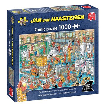 Jan van Haasteren Puzzle - Die Craft Brewery, 1000 Teile.