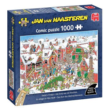 Jan van Haasteren Jigsaw Puzzle - Santa Claus Village, 1000 pcs.
