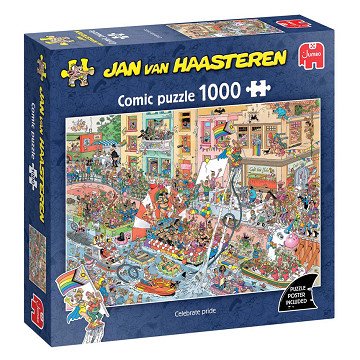 Jan van Haasteren Jigsaw Puzzle - Celebrate Pride, 1000 pcs.