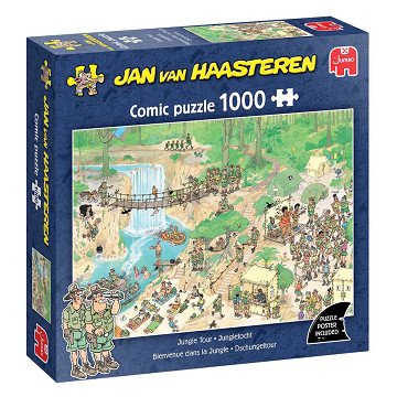 Jan van Haasteren Puzzle - Die Dschungeltour, 1000 Teile.