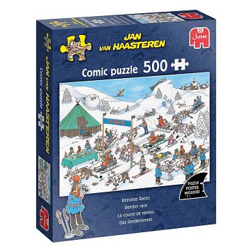 Jan van Haasteren Puzzle – Rennen, 500 Teile.