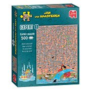 Jan van Haasteren Jigsaw Puzzle Expert 5 - Where Is The Leak? - 500 pieces