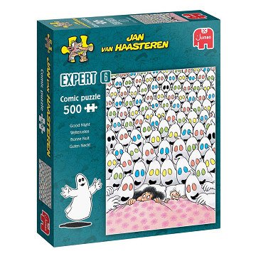 Jan van Haasteren Puzzle - Experte 6 Gute Nacht - 500 Teile.