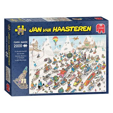 Jan van Haasteren Legpuzzel - Van Onderen! - 2000st.