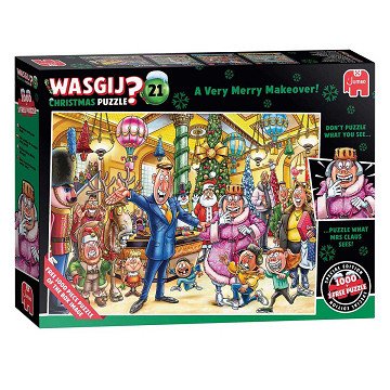 Wasgij Christmas 21 Jigsaw Puzzle - A Festive Makeover! - 2x1000 pieces