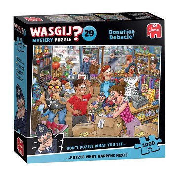 Wasgij Mystery 29 – Spendendebakel! – 1000 Teile.