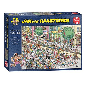 Jan van Haasteren Jigsaw Puzzle - A Stiletto Heel Too High - 1500 pcs.