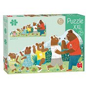 Jumbo Goula Puzzle XXL Bärenfamilie - 16 Teile.
