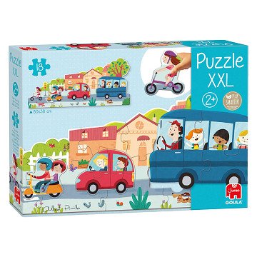 Jumbo Goula Puzzel XXL Voertuigen - 18st.