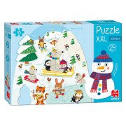 Jumbo Goula Puzzel XXL Winter - 18st.