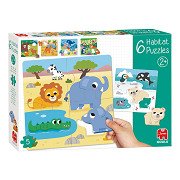 Jumbo Goula Puzzel 6 Lebensraum - 5.