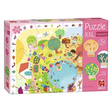 Jumbo Goula Puzzel XXL Seizoenen - 29st.