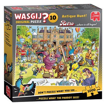 Wasgij Retro Original 10 - Antiekjacht! - 1000st.