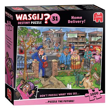 Wasgij Destiny 31 - Home Delivery - 1000st.