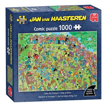 Jan van Haasteren Jigsaw Puzzle - Grab your cheese! - 1000 pieces