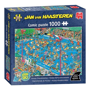 Jan van Haasteren Legpuzzel - Hockey Kampioenschappen - 1000st.