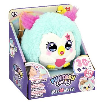 Jumbo Funtasy Family Kiss-Meez Uil - Interactieve Knuffel