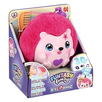 Jumbo Funtasy Family Kiss-Meez Egel - Interactieve Knuffel
