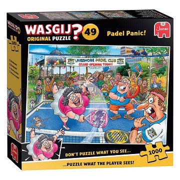 Wasgij Original 49 - Padel Paniek! - 1000st.