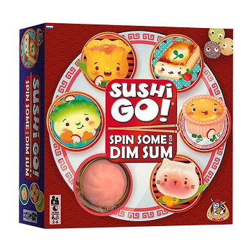 Sushi Go! Spin Some For Dim Sum - Board Game 2 to 6 Players