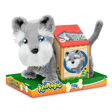 Animagic Tilly Terrier Dog Interactive Plush Toy