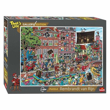 That's Life Gallery Edition: Rembrandt van Rijn Legpuzzel, 1000st.