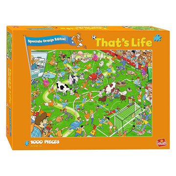 Fußball Oranjeleeuwen Puzzle, 1000 Teile.