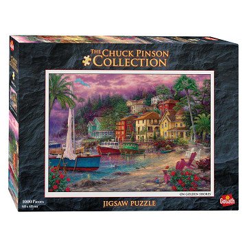 Chuck Pinson Jigsaw Puzzle On Golden Shores, 1000pcs.